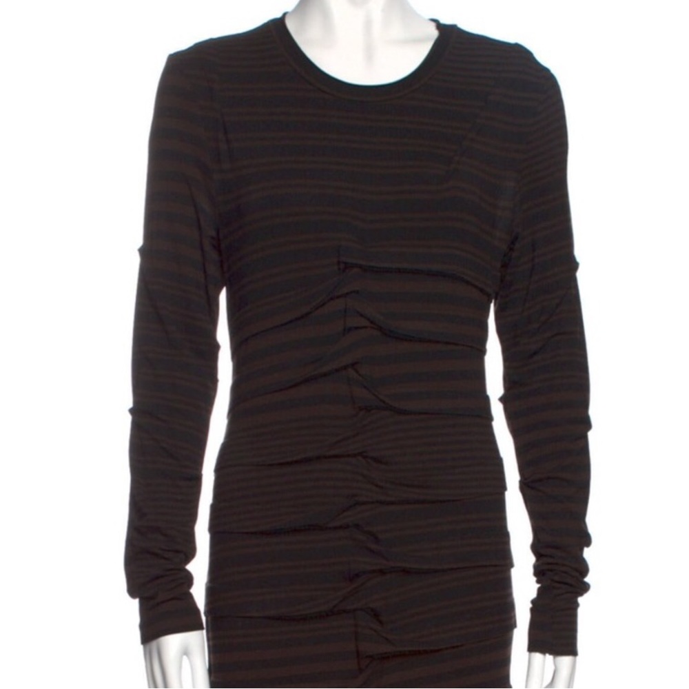 Nicole Miller Crew Neck Jersey Dress